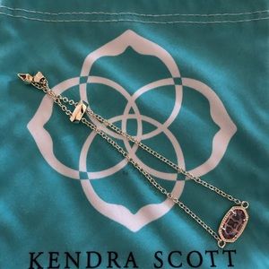 Kendra Scott Elaina Bracelet in Amethyst Quartz